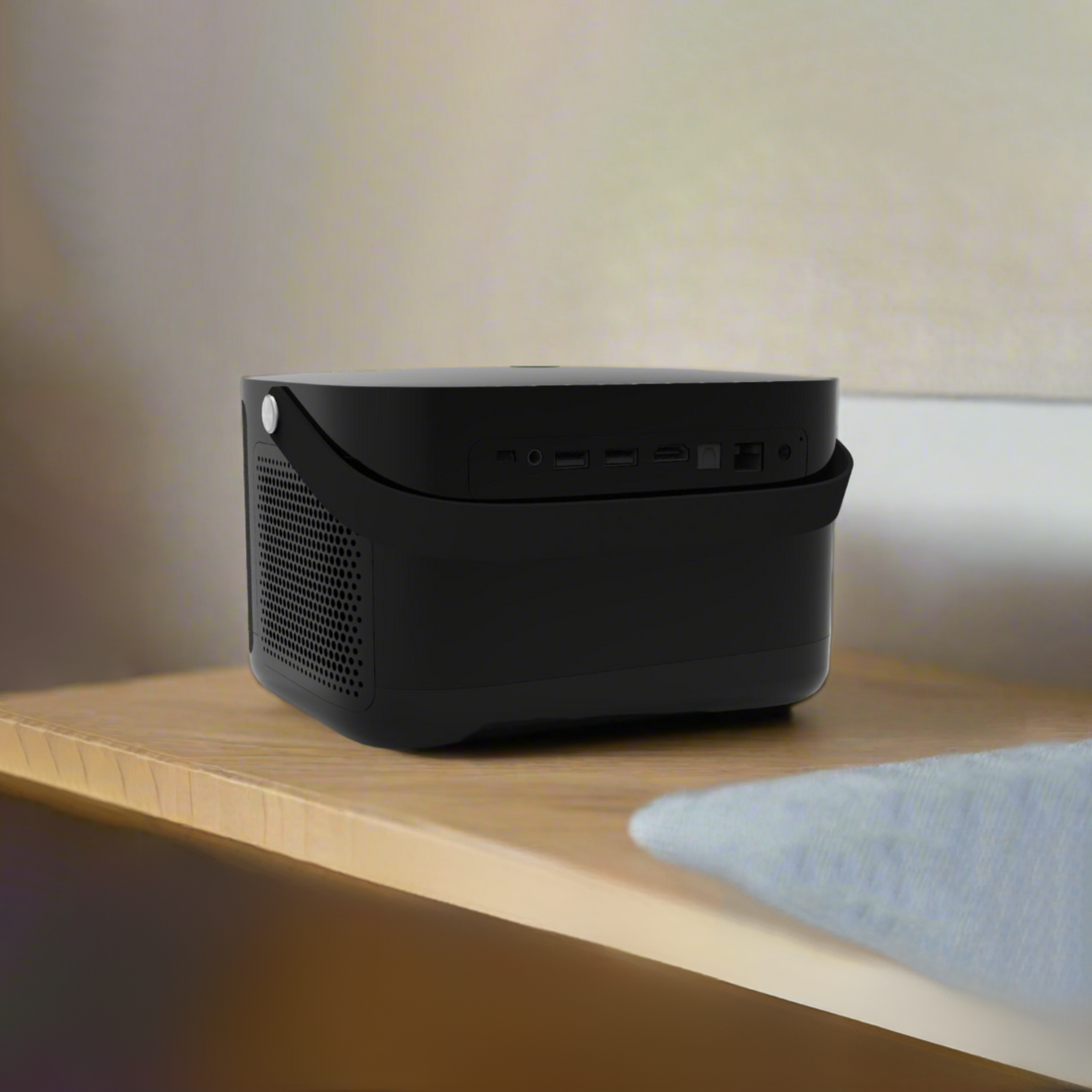 INNOVATIVE Annistyn V2 - High Brightness Short Throw Projector with Google TV 4k & A.I Focus