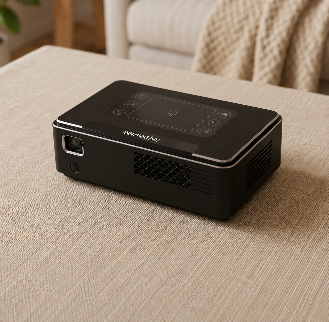 Portable Short Throw Smart Projector (Type-C Charging, HDMI) – CROWN | INNOVATIVE