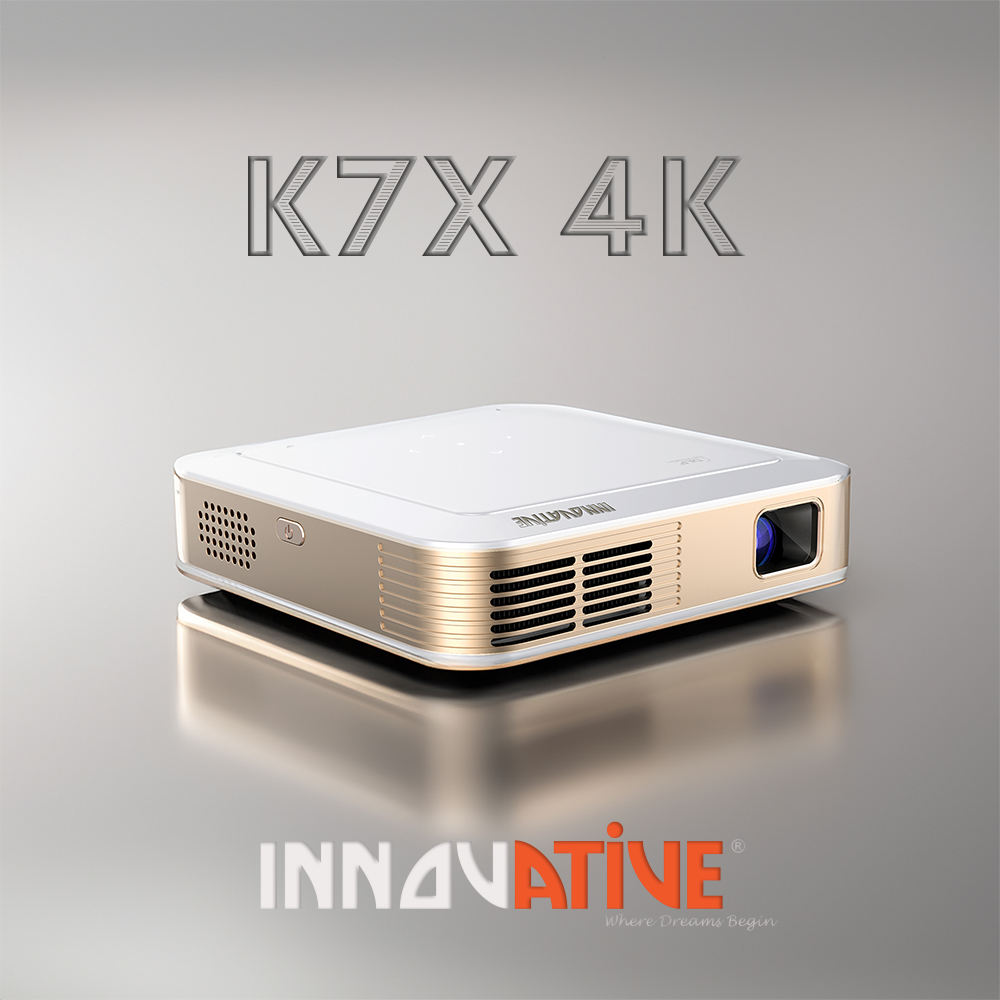 Proyektor Cerdas Rumah &amp; Bisnis Super Short Throw K7x 4k USB-C PD yang INOVATIF