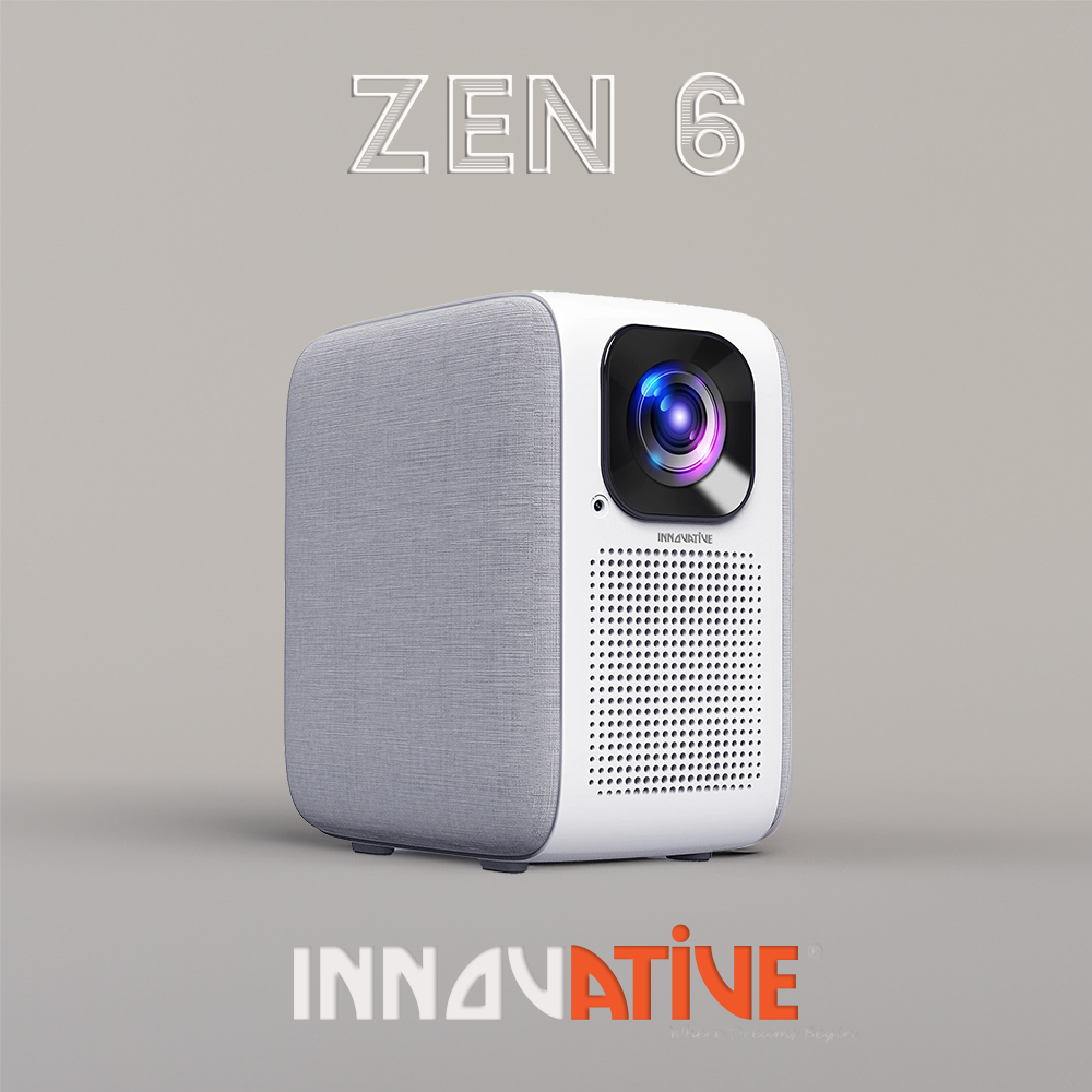 ZEN 6 INOVTIF Proyektor Cerdas Rumah &amp; Bisnis Super Short Throw