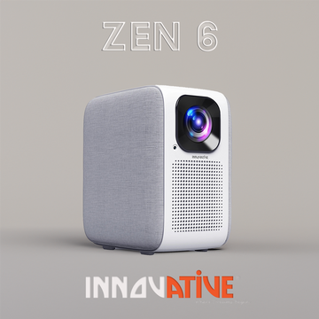ZEN 6 INOVTIF Proyektor Cerdas Rumah &amp; Bisnis Super Short Throw