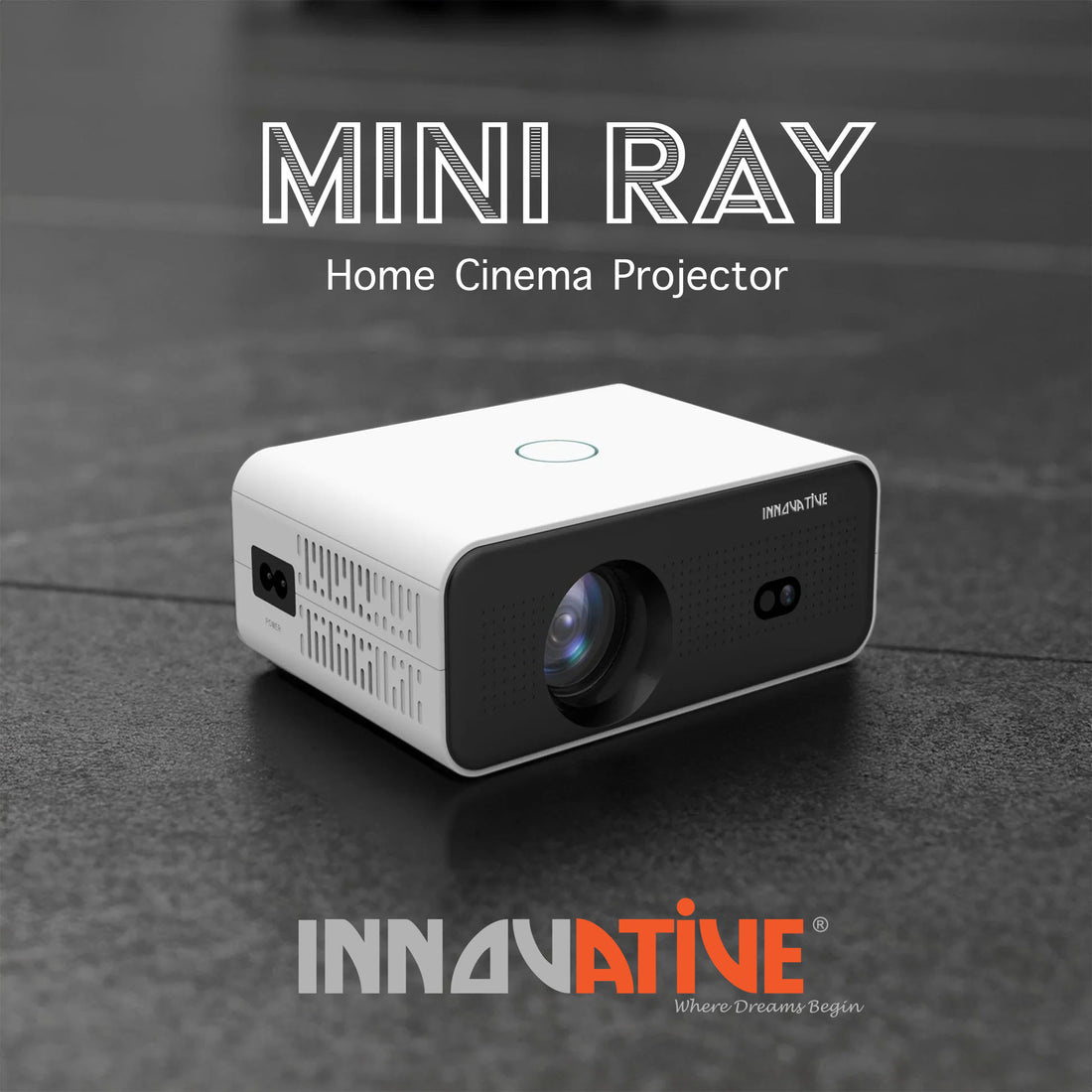 Projector - Innovative Mini Ray Home Cinema Projector