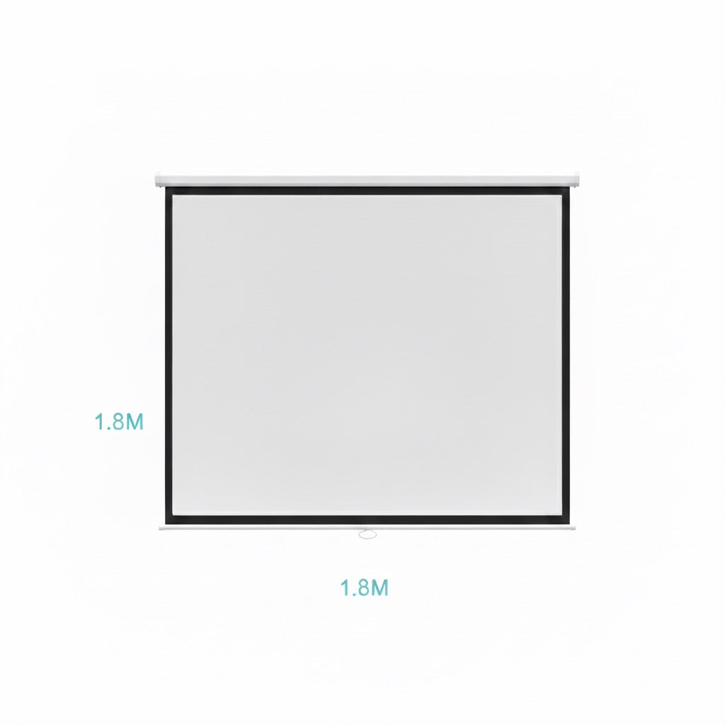 Classroom Projector Screen 1.8m x 1.8m