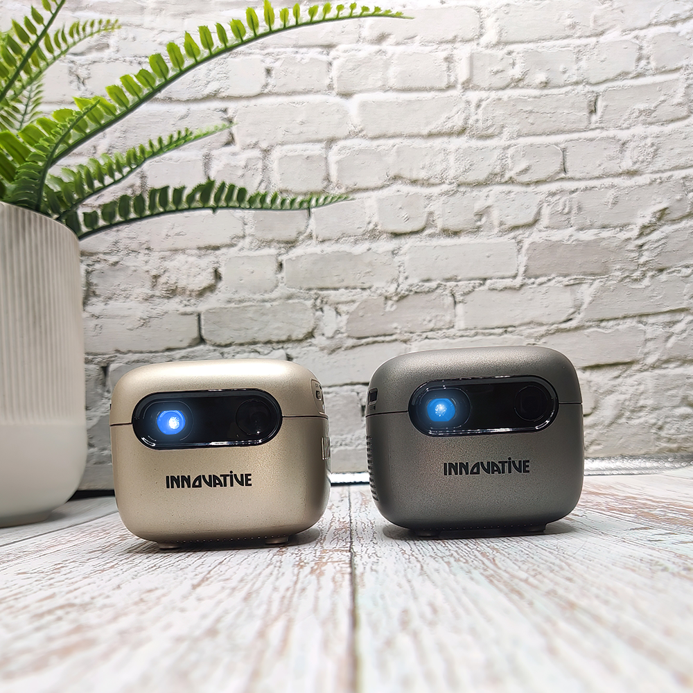 Innovative_thecupid_smart_projector_color_gold_grey_lifestyle_photo