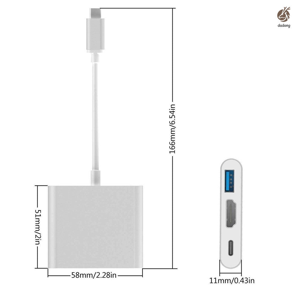 Android スマートフォン - プロジェクター アダプター (Type C - HDMI)