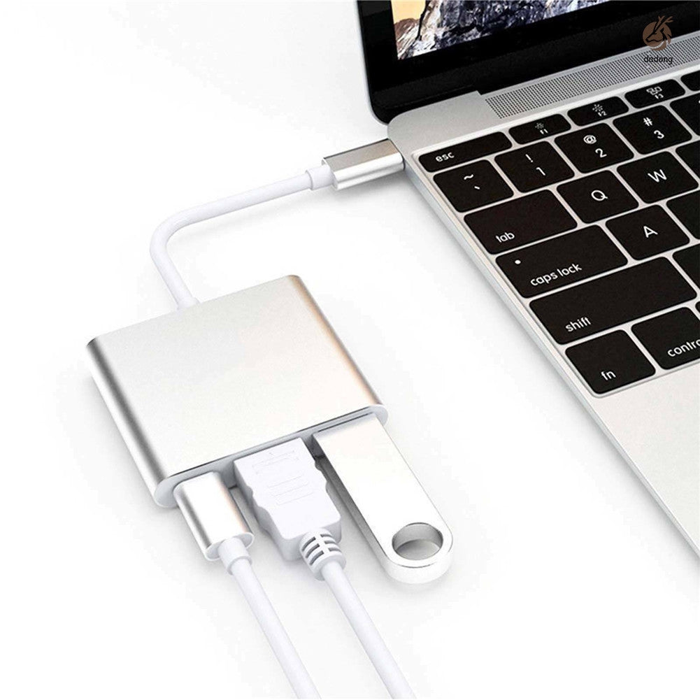 Android スマートフォン - プロジェクター アダプター (Type C - HDMI)